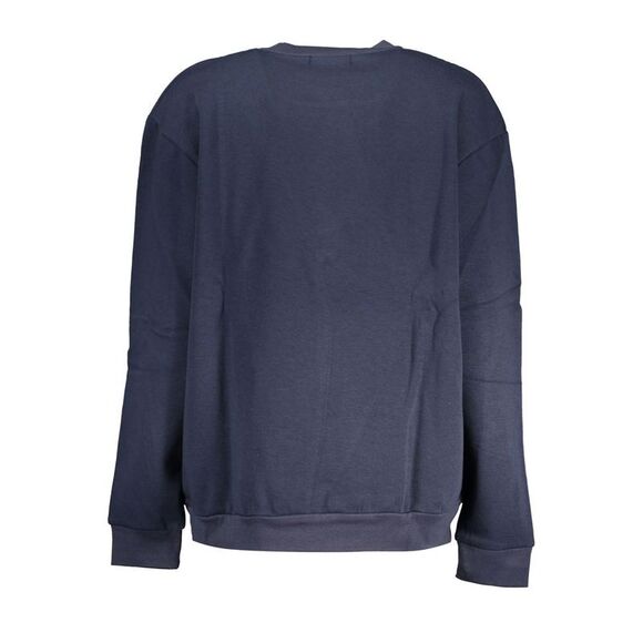 Cavalli Class Knitwear Crew Neck Sweatshirt Women Blue Sweaters - Picture 2 of 2